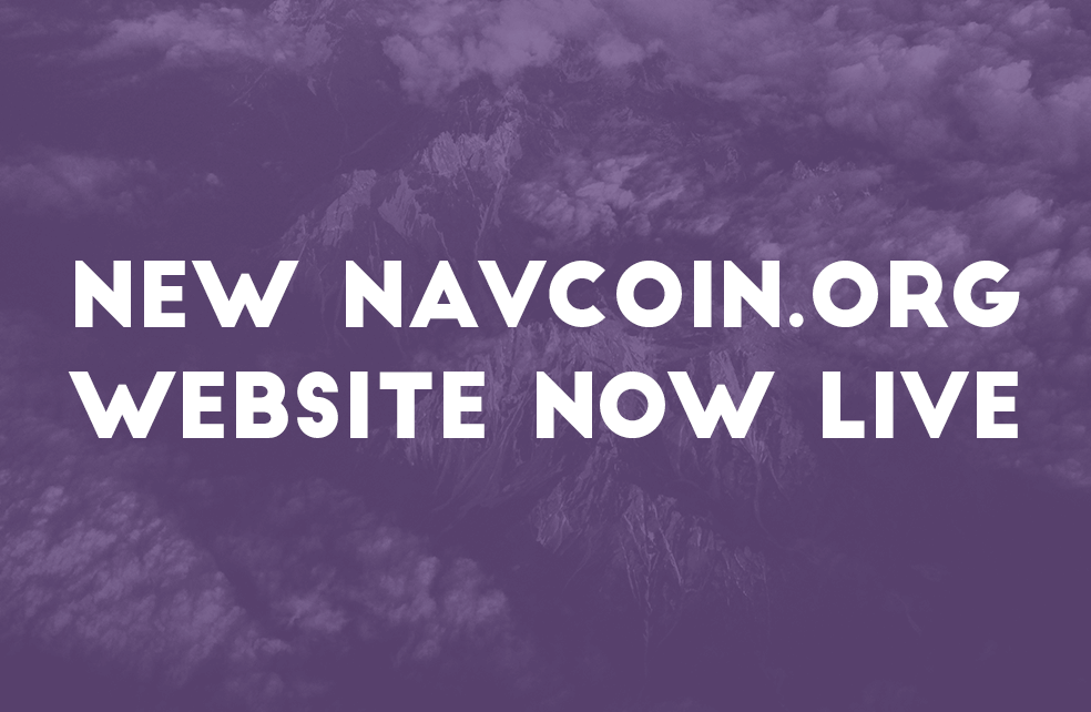 New Navcoin.org website now live