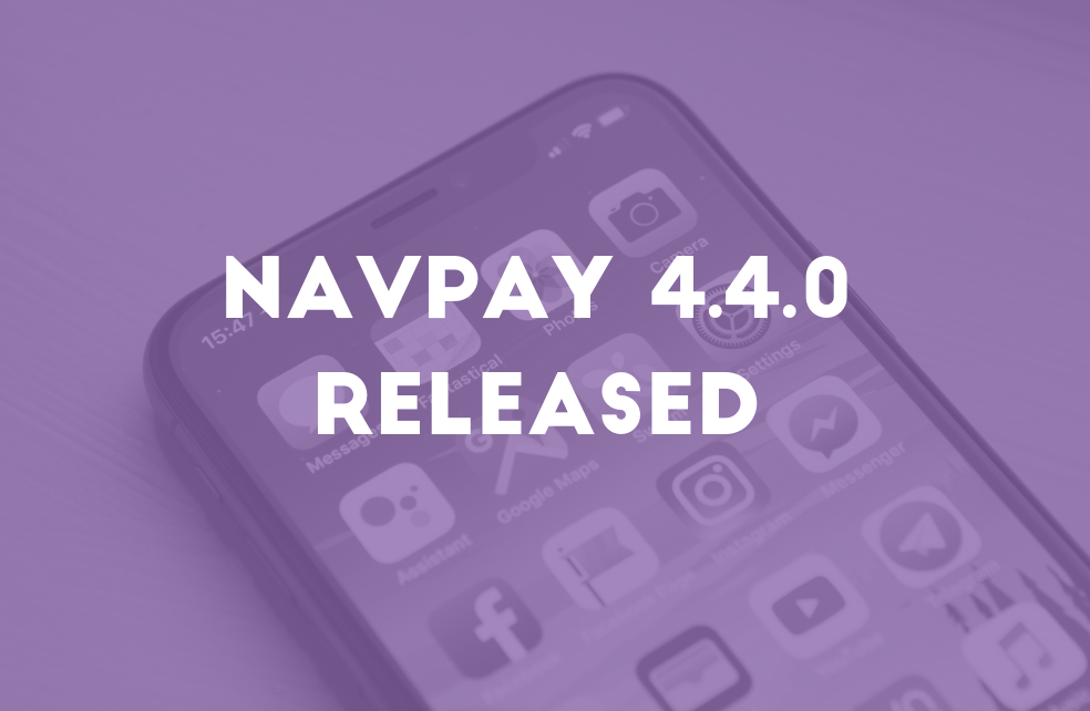 NavPay 4.4.0 Released