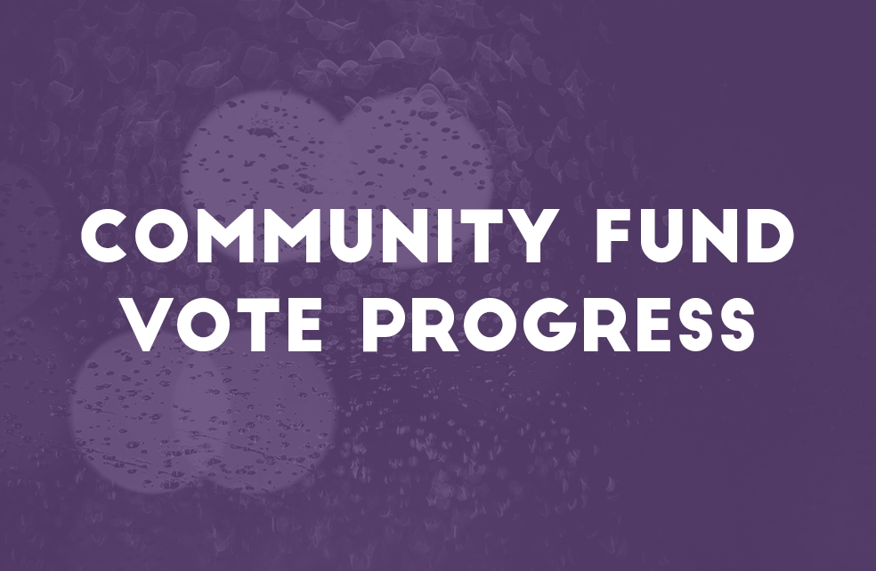 Community Fund Vote Progress 