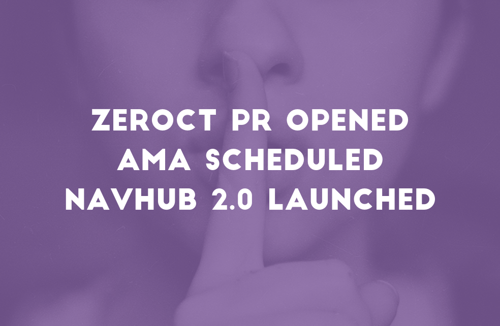 ZeroCT Pull Request Opened, AMA Scheduled