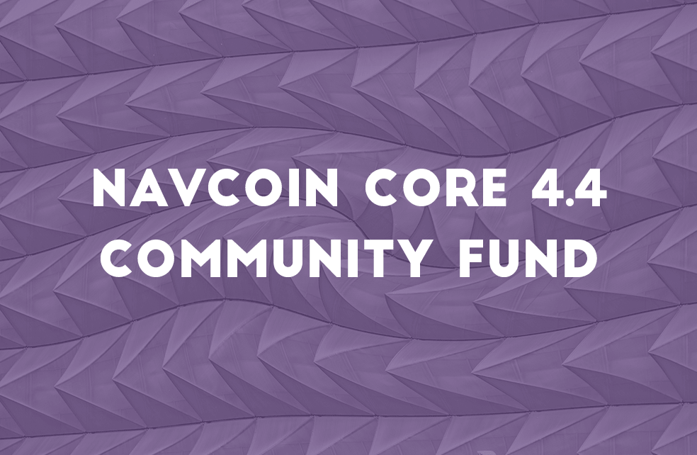 Community Fund Release
