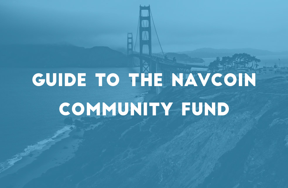 A Guide To The NavCoin Community Fund 