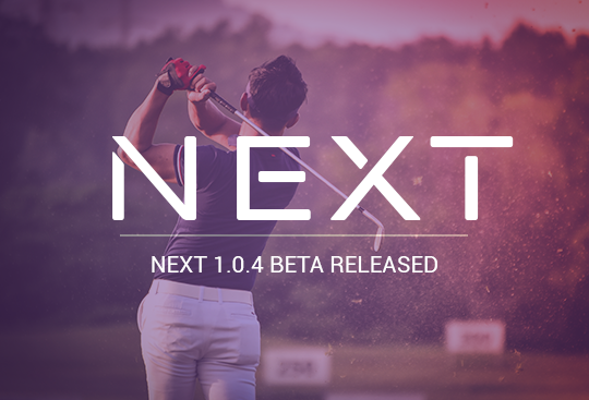 NEXT Wallet Beta 1.0.4 Released