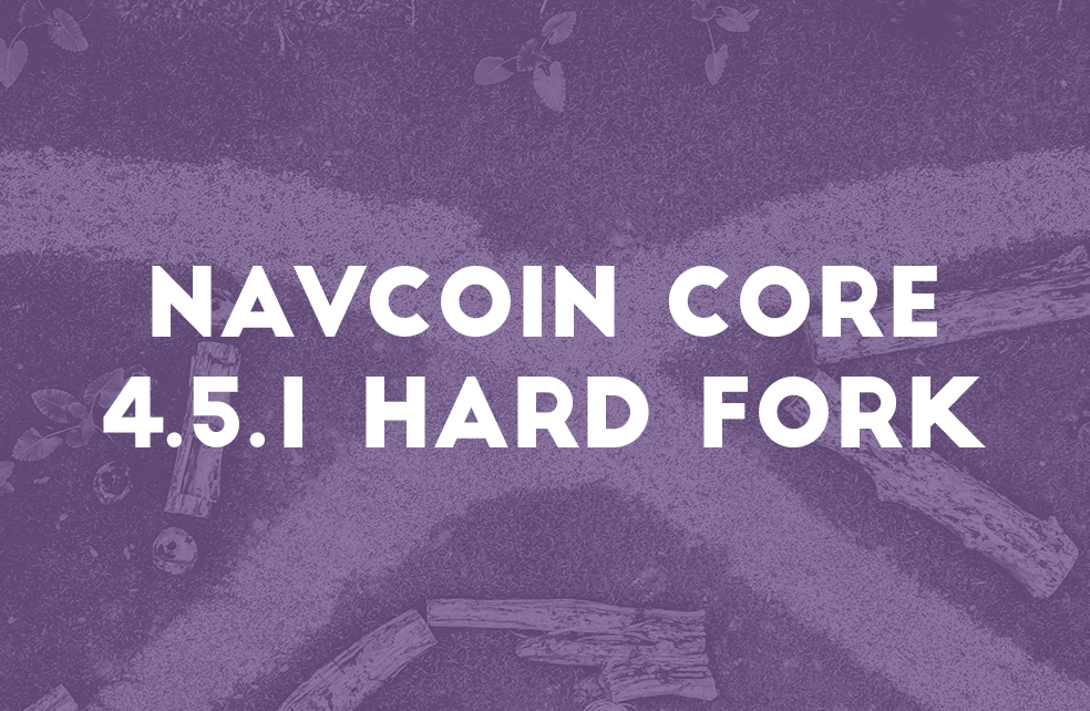 NavCoin Core 4.5.1 Hard Fork
